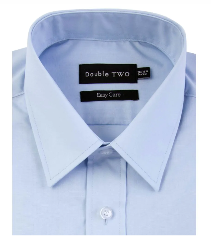 D2 Easy-Care Long-Sleeved Shirt Glacier SLS3300B -1